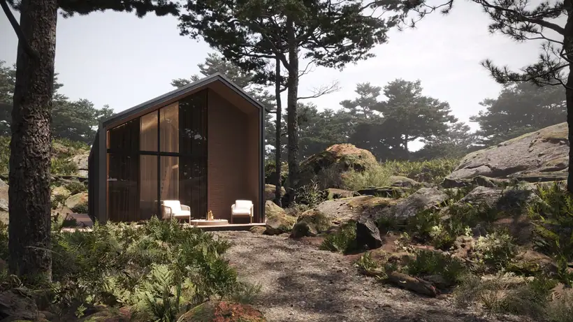 Tiny house — mimari görselleştirme, CG Crafts Studio