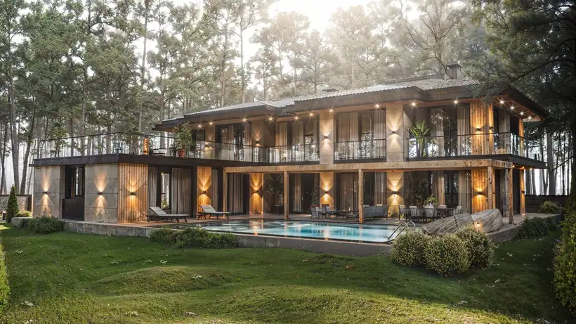 Villa — mimari görselleştirme, CG Crafts Studio