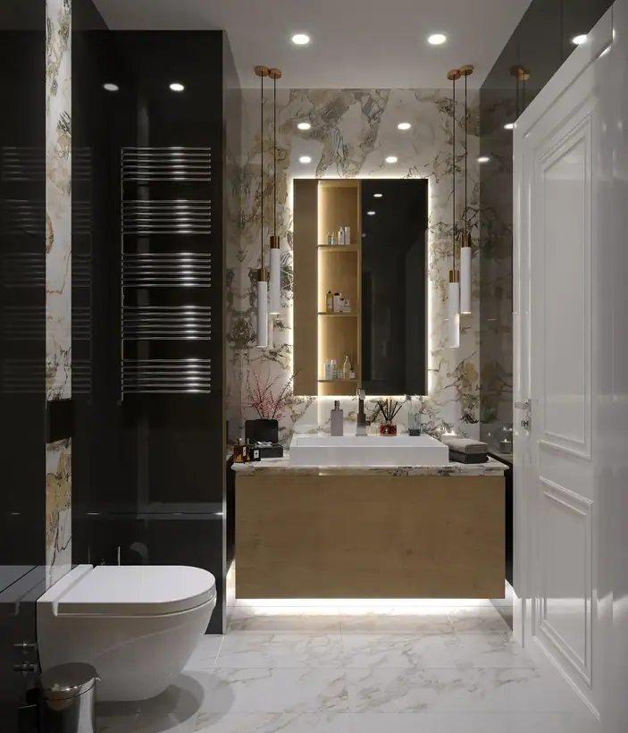 Banyo — mimari görselleştirme, CG Crafts Studio