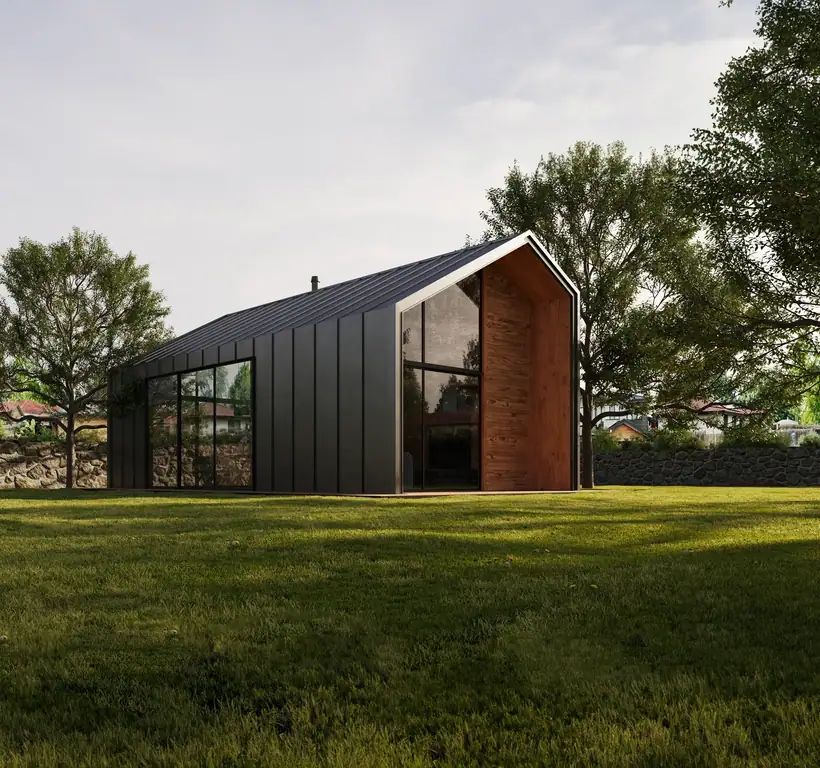 Tiny house — mimari görselleştirme, CG Crafts Studio