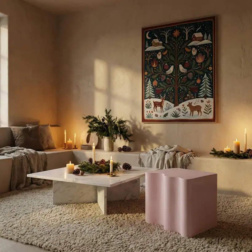 Studio Hey Tasarımı Lil Tabure — mimari görselleştirme, CG Crafts Studio